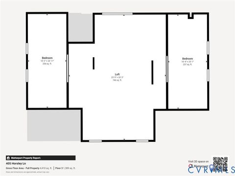 Tiny photo for 405 Horsley Lane, Nelson, VA 24553 (MLS # 2611196)
