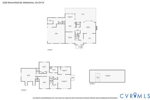Tiny photo for 3220 Winterfield Road, Midlothian, VA 23113 (MLS # 2613126)