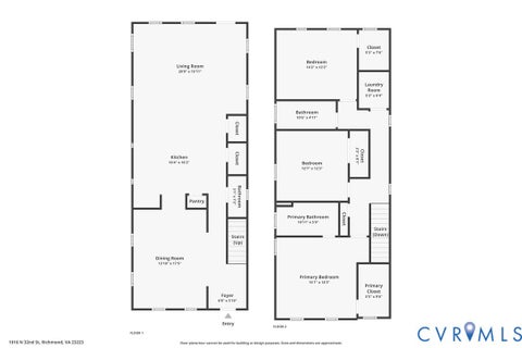 Tiny photo for 1016 N 32nd Street, Richmond, VA 23223 (MLS # 2625241)