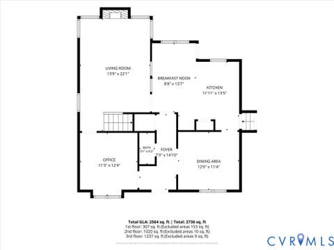Tiny photo for 3020 Sandy Bluff Place, Henrico, VA 23233 (MLS # 2621056)