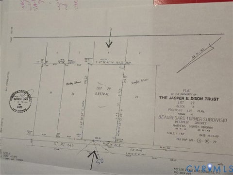 Tiny photo for .880ac Lillys Neck Road, Moon, VA 23119 (MLS # 2623555)