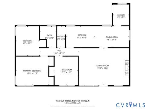 Tiny photo for 3017 Sherwood Lane, Hopewell, VA 23860 (MLS # 2621935)