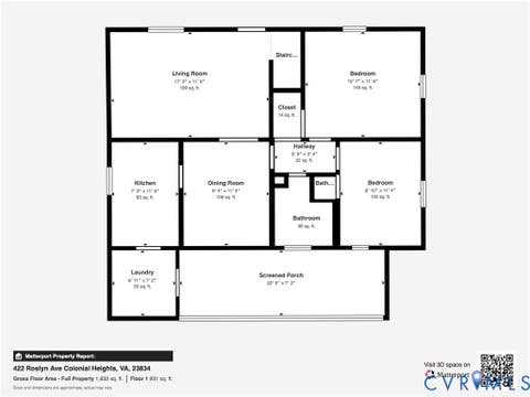 Tiny photo for 422 Roslyn Avenue, Colonial Heights, VA 23834 (MLS # 2622305)