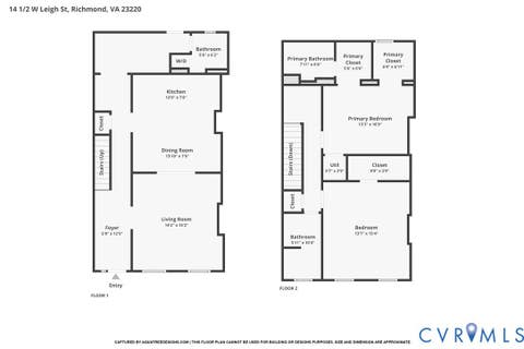 Tiny photo for 14 1/2 W Leigh Street, Richmond, VA 23220 (MLS # 2614349)