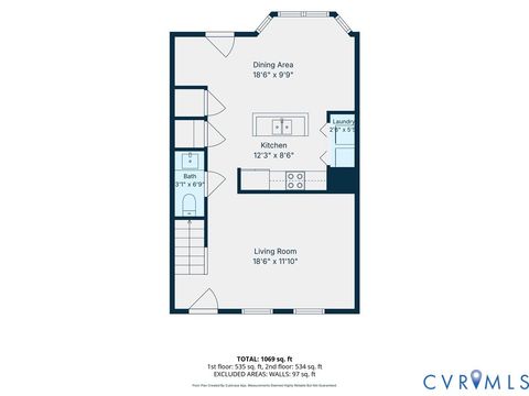Tiny photo for 1720 Porter Street, Richmond, VA 23224 (MLS # 2617004)
