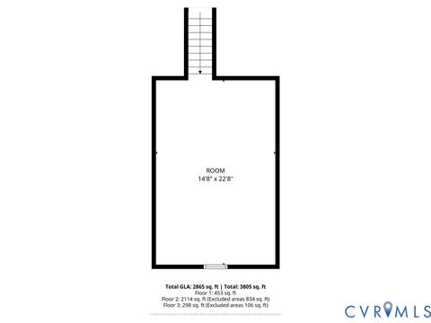 Tiny photo for 8544 Elysium Drive, Lanexa, VA 23089 (MLS # 2530588)