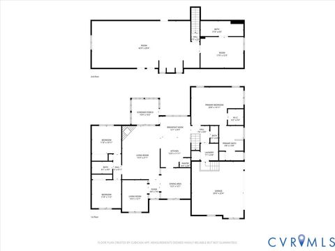 Tiny photo for 1555 Rocky Ford Road, Powhatan, VA 23139 (MLS # 2605384)