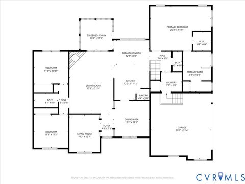 Tiny photo for 1555 Rocky Ford Road, Powhatan, VA 23139 (MLS # 2605384)