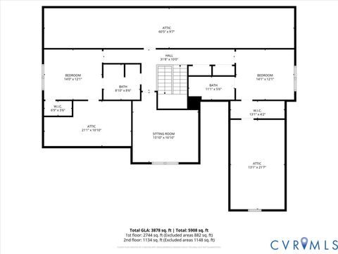 Tiny photo for 16131 Binley Road, Midlothian, VA 23112 (MLS # 2611986)