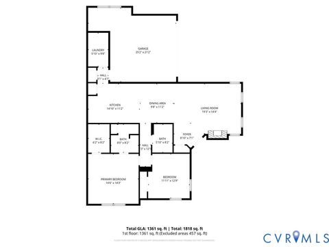 Tiny photo for 14116 Norwood Pond Lane, Midlothian, VA 23112 (MLS # 2606091)