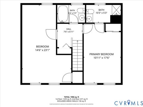 Tiny photo for 33124 Discovery Lane, Hanover, VA 23069 (MLS # 2616183)