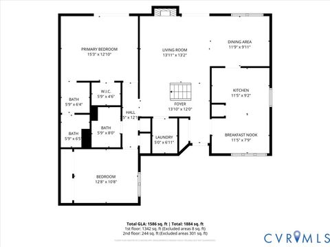Tiny photo for 14115 Liberty Oaks Circle, Midlothian, VA 23112 (MLS # 2612075)