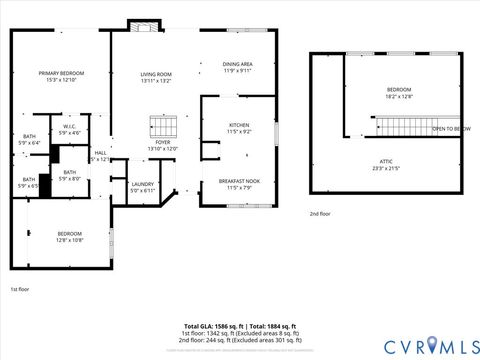 Tiny photo for 14115 Liberty Oaks Circle, Midlothian, VA 23112 (MLS # 2612075)