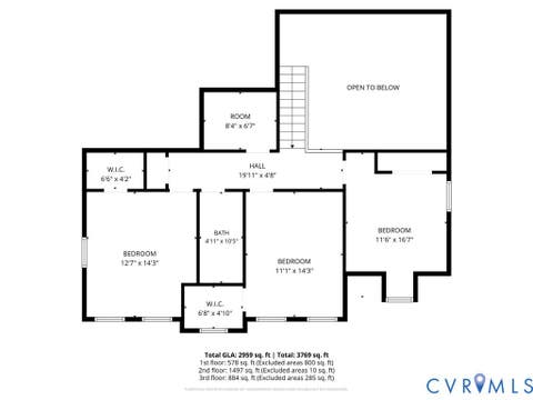 Tiny photo for 2039 Shadow Creek Court, Powhatan, VA 23139 (MLS # 2621263)