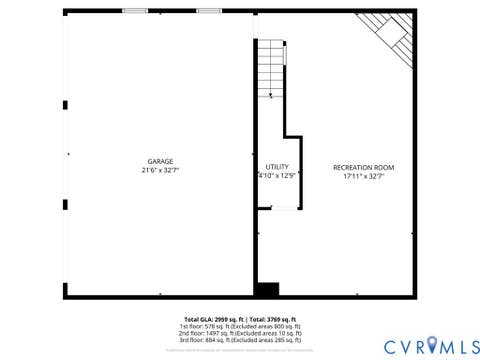 Tiny photo for 2039 Shadow Creek Court, Powhatan, VA 23139 (MLS # 2621263)