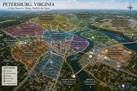 Tiny photo for 310 N Carolina Avenue, Petersburg, VA 23803 (MLS # 2616231)