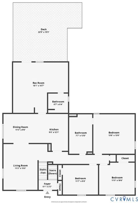 Tiny photo for 7501 Marilea Road, Richmond, VA 23225 (MLS # 2609949)