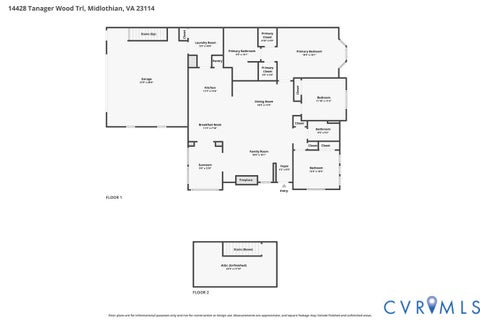 Tiny photo for 14428 Tanager Wood Trail, Midlothian, VA 23114 (MLS # 2624022)