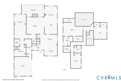 Tiny photo for 1629 Sara Parke Court, Manakin Sabot, VA 23103 (MLS # 2601843)