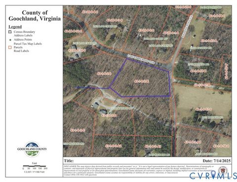 Tiny photo for Lot 1 Maidens Road, Maidens, VA 23102 (MLS # 2533404)