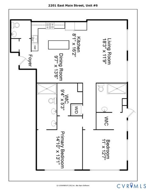 Tiny photo for 2201 E Main Street #6, Richmond, VA 23223 (MLS # 2521376)