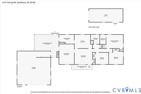 Tiny photo for 5111 Hurop Road, Sandston, VA 23150 (MLS # 2628045)