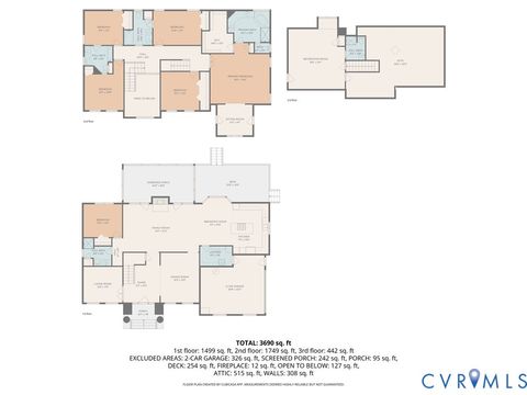 Tiny photo for 5433 Hillshire Way, Glen Allen, VA 23059 (MLS # 2612212)
