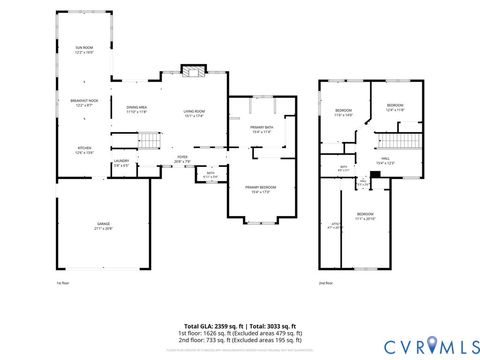 Tiny photo for 6310 Walnut Bend Terrace, Midlothian, VA 23112 (MLS # 2617157)