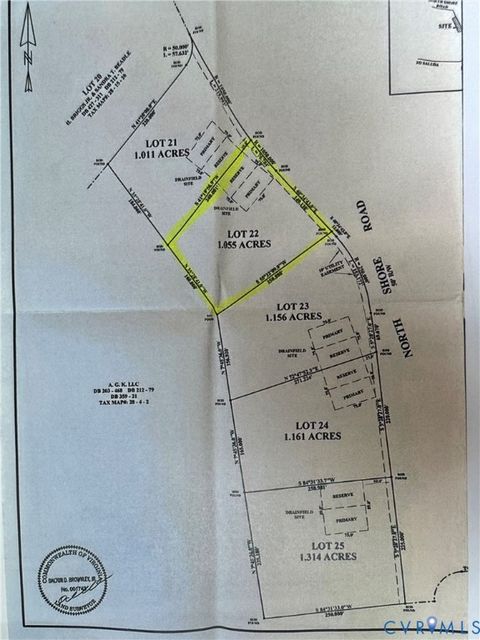 Tiny photo for Lot 22 N Shore Road, Locust Hill, VA 23092 (MLS # 2522218)
