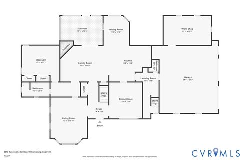 Tiny photo for 3313 Running Cedar Way, Williamsburg, VA 20188 (MLS # 2530047)
