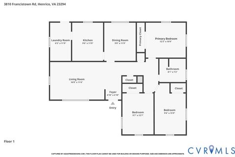 Tiny photo for 3810 Francistown Road, Henrico, VA 23294 (MLS # 2611797)