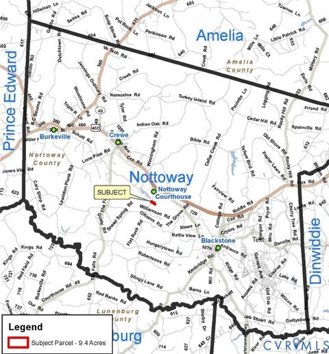 Tiny photo for 0 W Courthouse Road, Crewe, VA 23930 (MLS # 2521242)