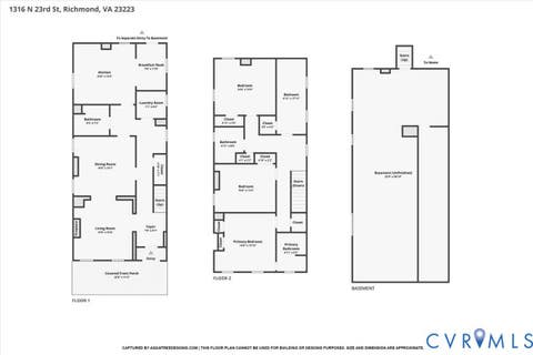 Tiny photo for 1316 N 23rd Street, Richmond, VA 23223 (MLS # 2622026)