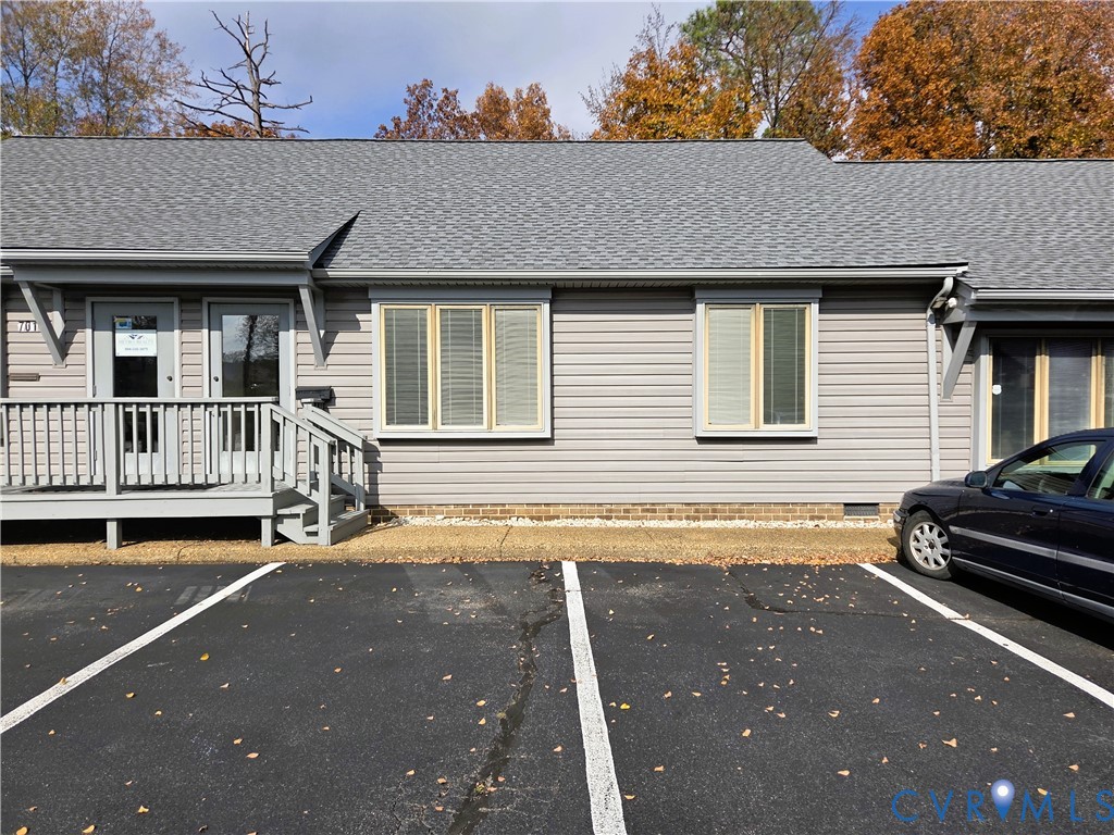 Front of Structure, Unassigned parking