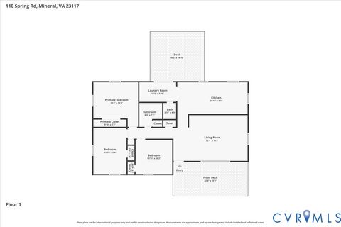 Tiny photo for 110 Spring Road, Mineral, VA 23117 (MLS # 2613251)
