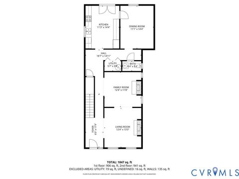 Tiny photo for 513 N 28th Street, Richmond, VA 23223 (MLS # 2612254)