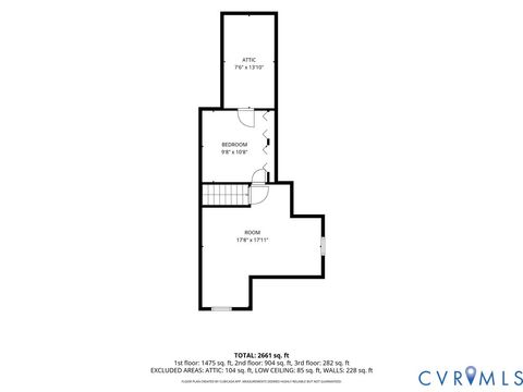 Tiny photo for 1306 Washington Avenue, Fredericksburg, VA 22401 (MLS # 2617770)