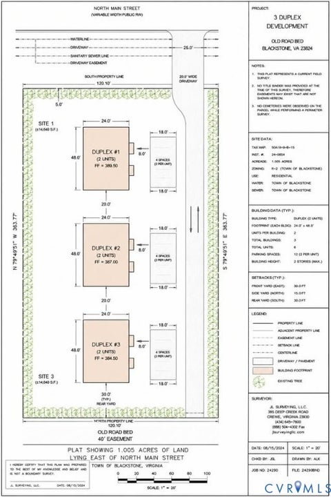 Tiny photo for Lot 6 Old Cox Road, Blackstone, VA 23824 (MLS # 2617512)