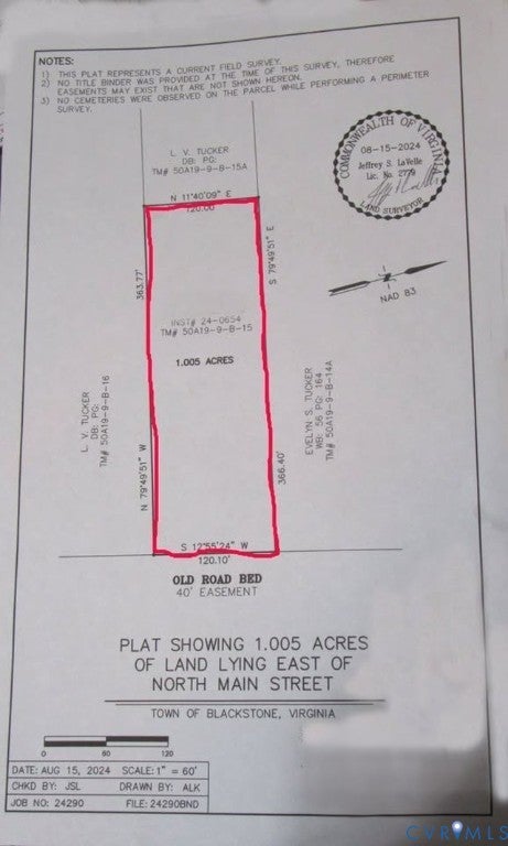 Tiny photo for Lot 6 Old Cox Road, Blackstone, VA 23824 (MLS # 2617512)