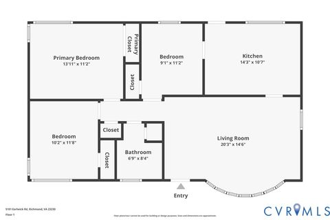 Tiny photo for 5101 Earlwick Road, Henrico, VA 23230 (MLS # 2601522)