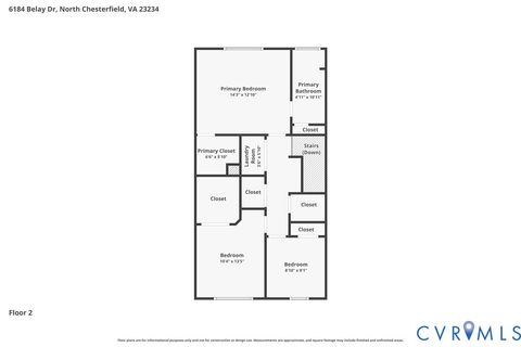 Tiny photo for 6184 Belay Drive, Chesterfield, VA 23234 (MLS # 2609992)