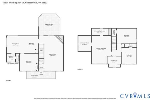 Tiny photo for 15201 Winding Ash Drive, Chesterfield, VA 23832 (MLS # 2605467)