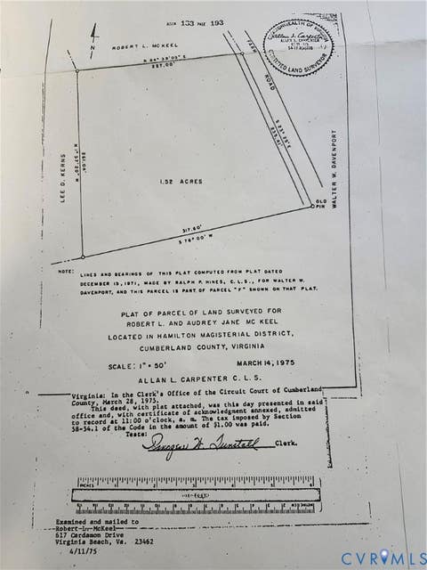 Photo of 0 Mt. Airy Road, Cumberland, VA 23040 (MLS # 2621562)