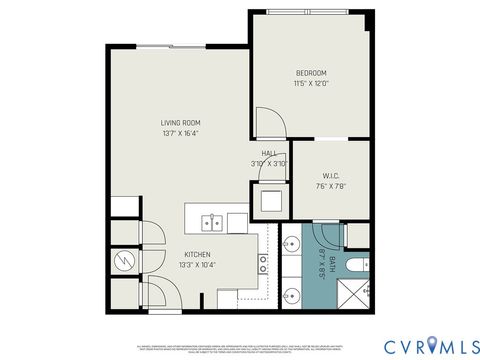 Tiny photo for 1101 Haxall Point #U711, Richmond, VA 23219 (MLS # 2531670)