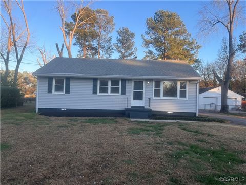 A home in Highland Springs