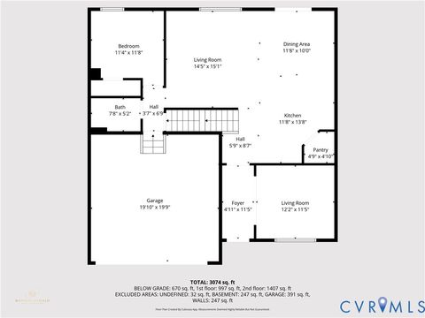 Tiny photo for 6412 Whisperwood Drive, North Chesterfield, VA 23234 (MLS # 2533339)