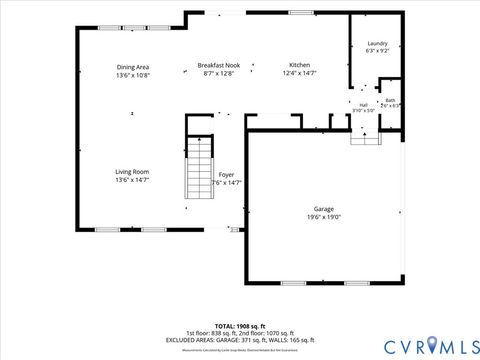 Tiny photo for 1905 Lower Mill Road, Powhatan, VA 23139 (MLS # 2616812)