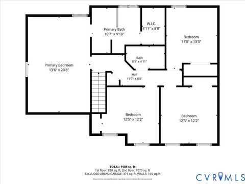 Tiny photo for 1905 Lower Mill Road, Powhatan, VA 23139 (MLS # 2616812)