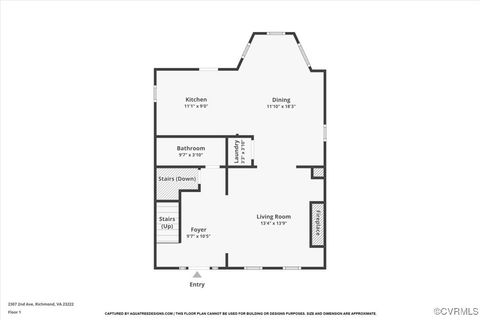 Tiny photo for 2307 2nd Avenue, Richmond, VA 23222 (MLS # 2512937)