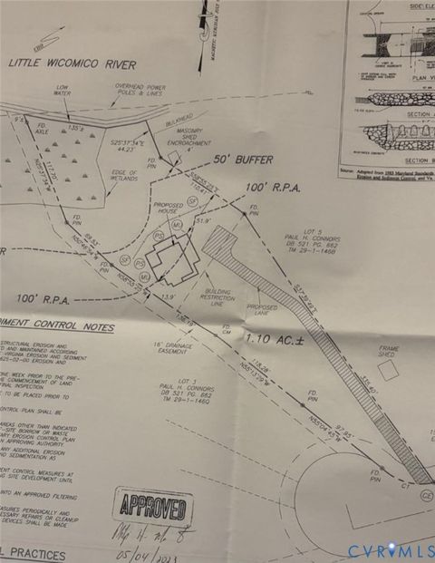 Tiny photo for Lot 4 Sunnybank Landing, Reedville, VA 22539 (MLS # 2619938)